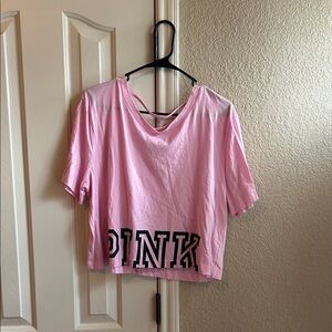 PINK Victoria's Secret Light Pink Tee